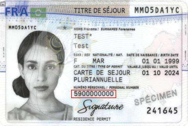 Carte de séjour pluriannuelle