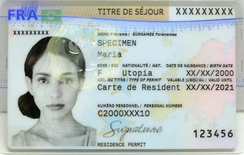 Carte de résident